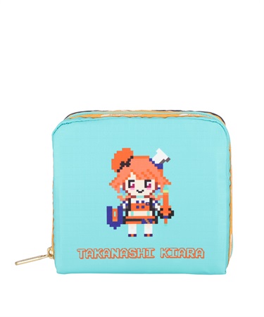 【LeSportsac×hololive English】MED SQUARE COSMETIC(キアラコスメティック-フリー)