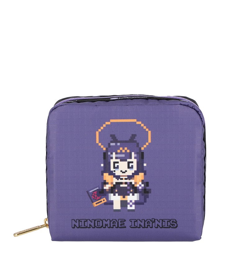 【LeSportsac×hololive English】MED SQUARE COSMETIC