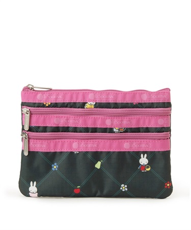 【LeSportsac×Miffy】3ZIP COSMETIC