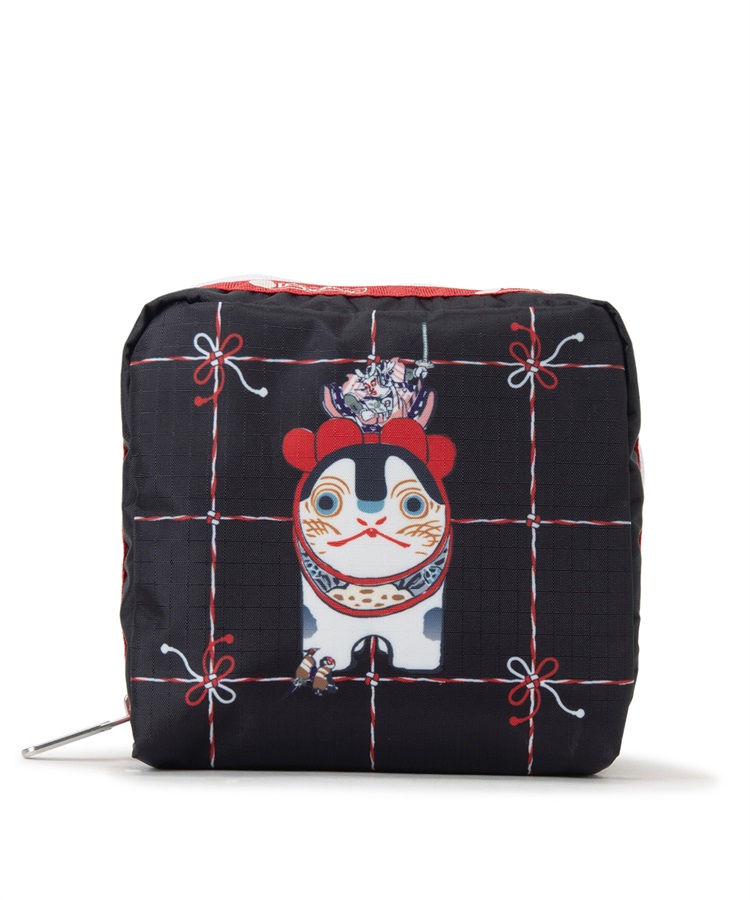 【LeSportsac×EIRAKUYA】MED SQUARE COSMETIC