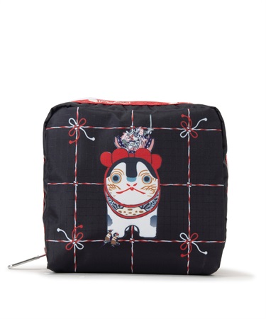 【LeSportsac×EIRAKUYA】MED SQUARE COSMETIC