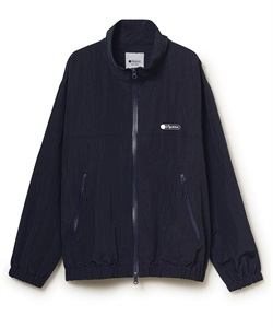 リップストップナイロンミドルブルゾン(ネイビー-S)