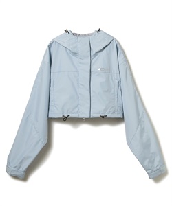 レイヤーショートブルゾン(ブルー-S)