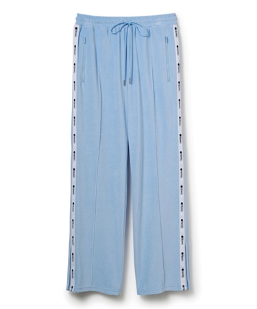 ベロアトラックパンツ(ブルー-S)