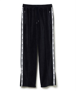 ベロアトラックパンツ(ネイビー-S)