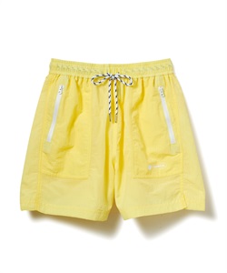 リップストップナイロンショートパンツ(イエロー-F)