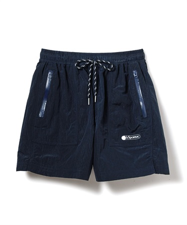 リップストップナイロンショートパンツ(ネイビー-F)