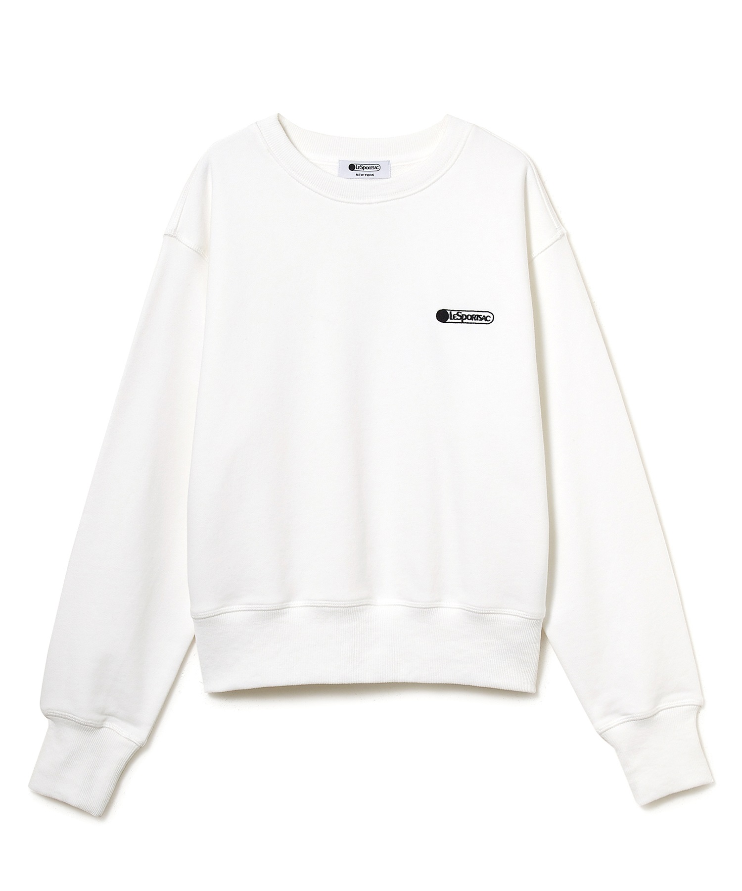 スウェット プルオーバー(ホワイト-S)