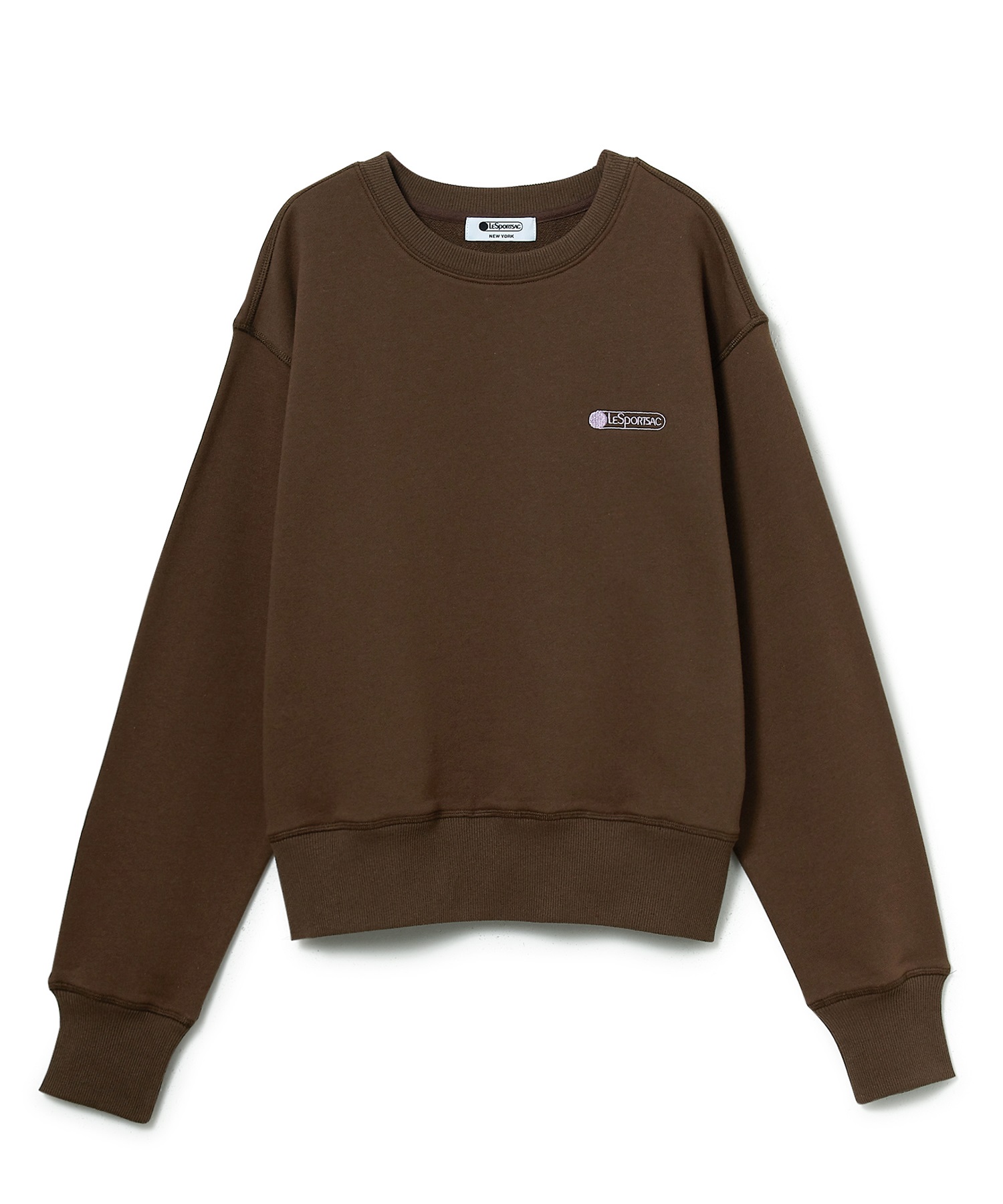 スウェット プルオーバー(ブラウン-S)