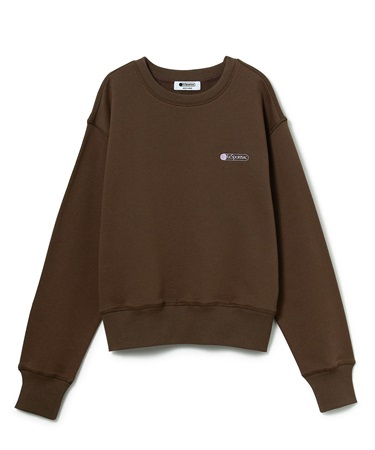 スウェット プルオーバー(ブラウン-S)