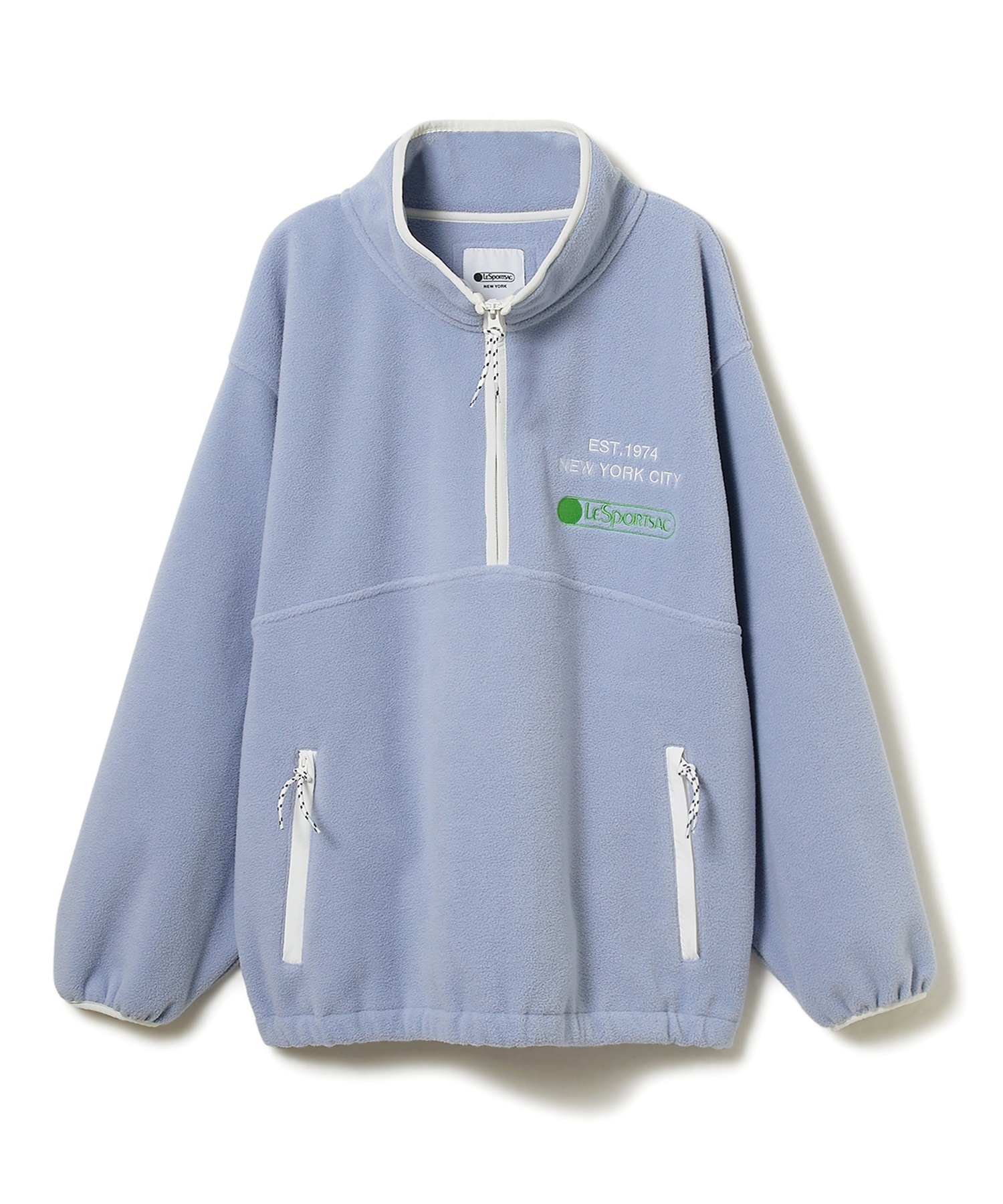 フリースパーカー(サックス-S)