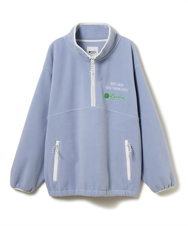 フリースパーカー(サックス-S)