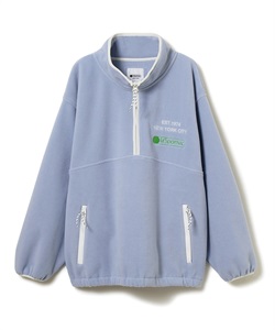 フリースパーカー(サックス-S)