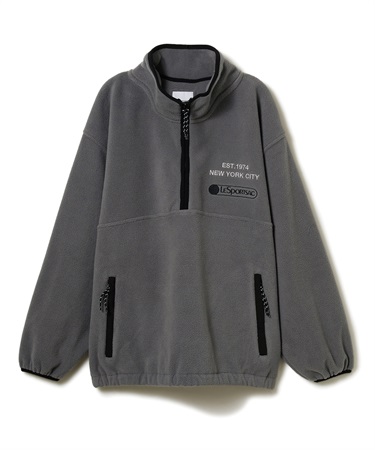 フリースパーカー(グレー-S)