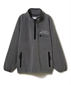 フリースパーカー(グレー-S)