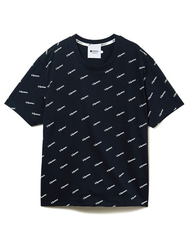 LeSportsac 総柄プリントTシャツ(ネイビー-F)