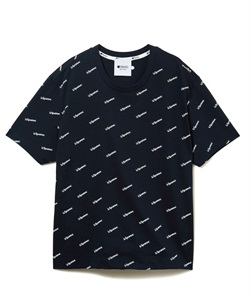 LeSportsac 総柄プリントTシャツ(ネイビー-F)