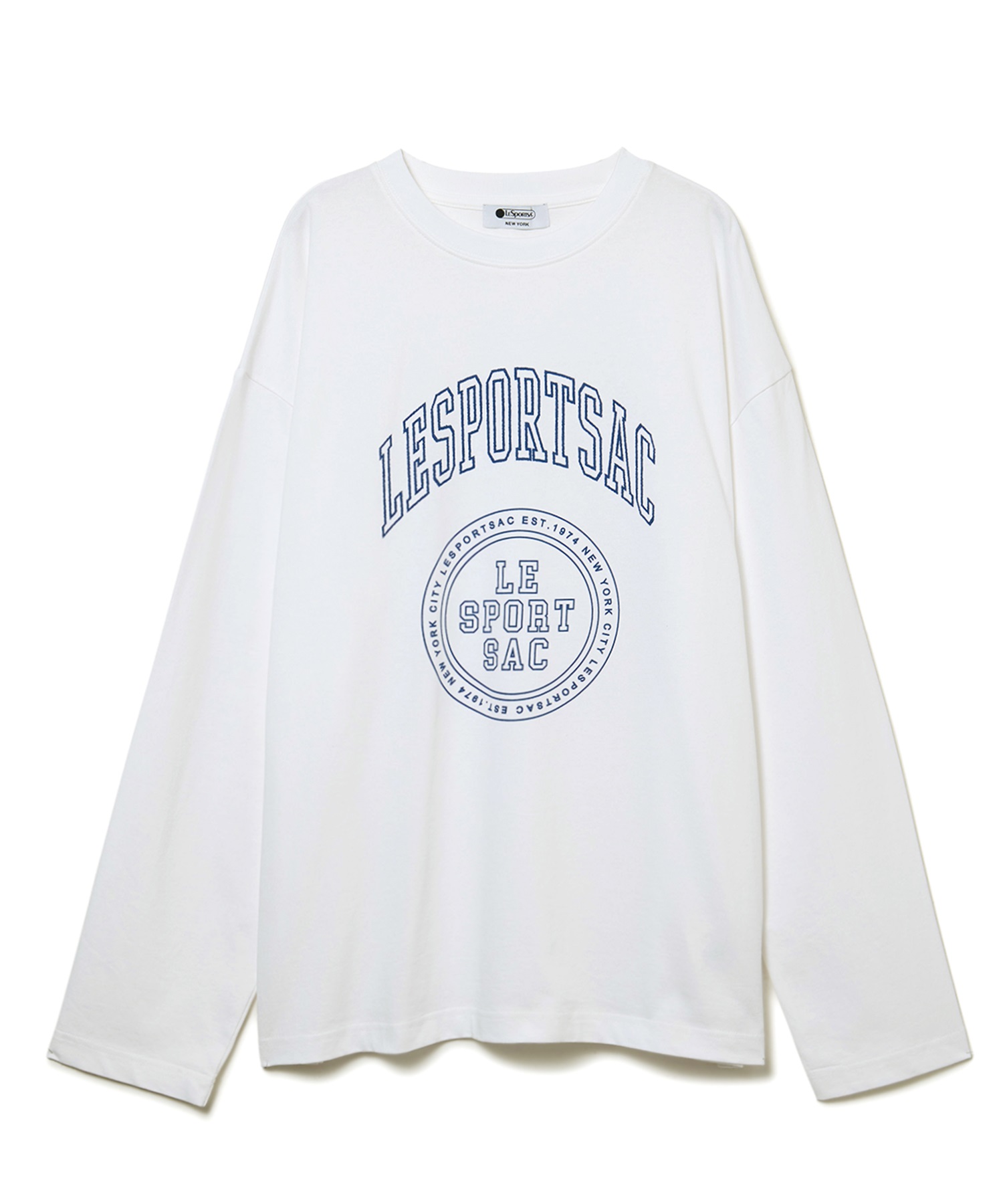 LeSportsac ロングTシャツ(ホワイト-F)