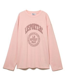LeSportsac ロングTシャツ(ピンク-F)