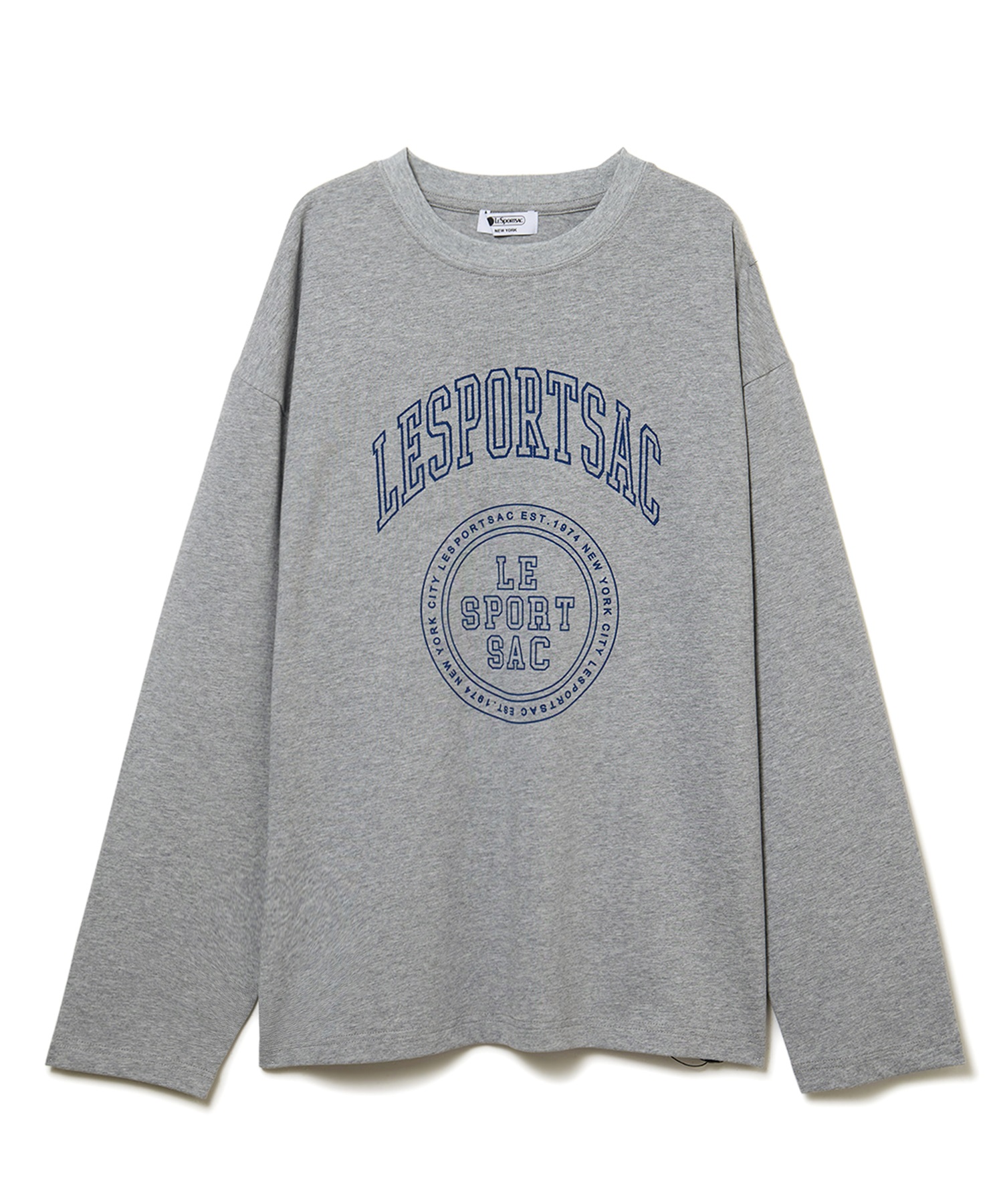 LeSportsac ロングTシャツ(グレー-F)