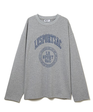 LeSportsac ロングTシャツ(グレー-F)
