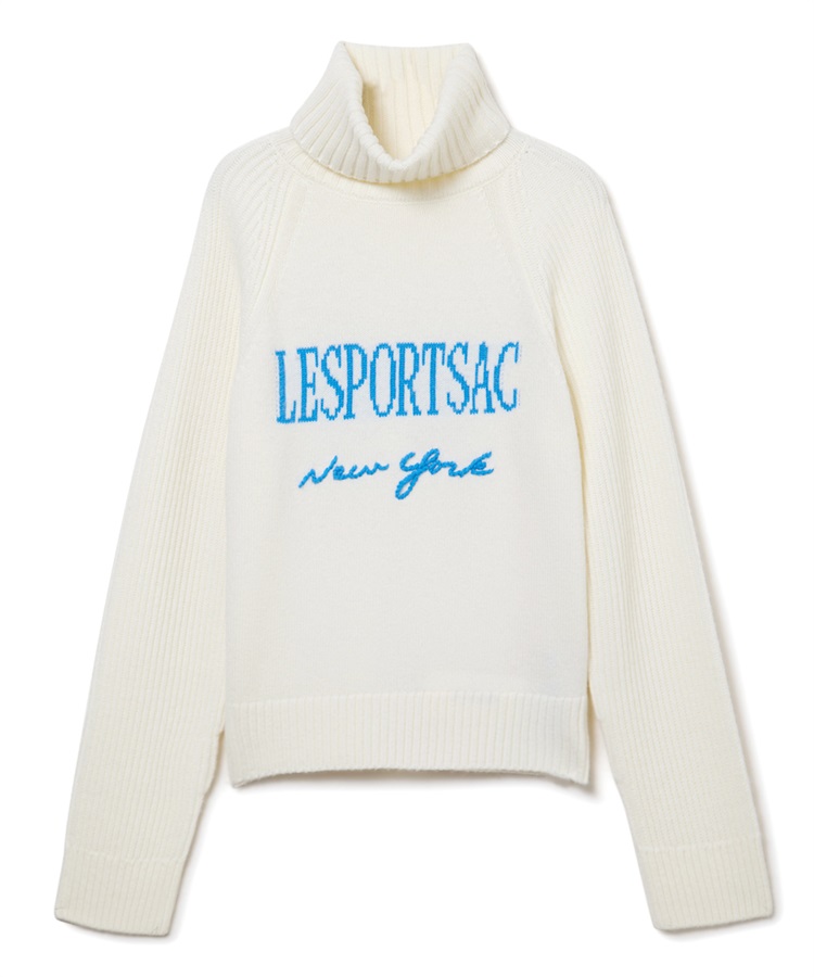 LANNAL sportハイネックシャツ パステルブルー LANNAL sportハイネックシャツ パステルブルー LANNAL sport