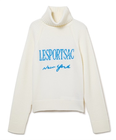 インターシャニットプルオーバー