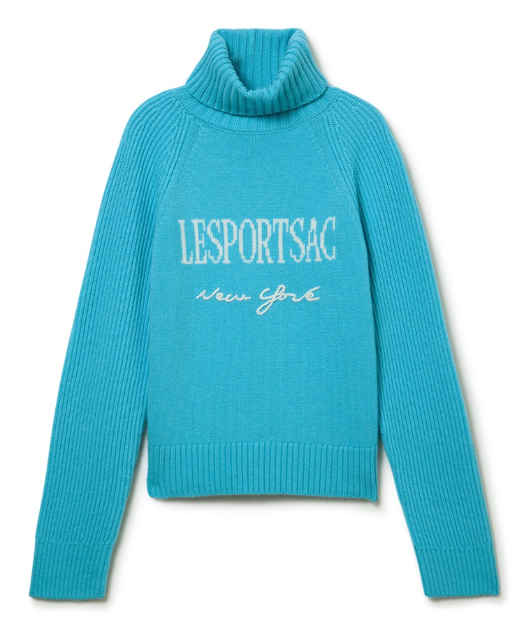 インターシャニットプルオーバー