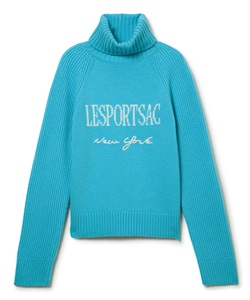 インターシャニットプルオーバー