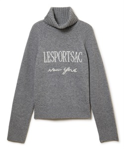 インターシャニットプルオーバー(グレー-F)