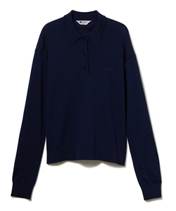 ニットポロプルオーバー