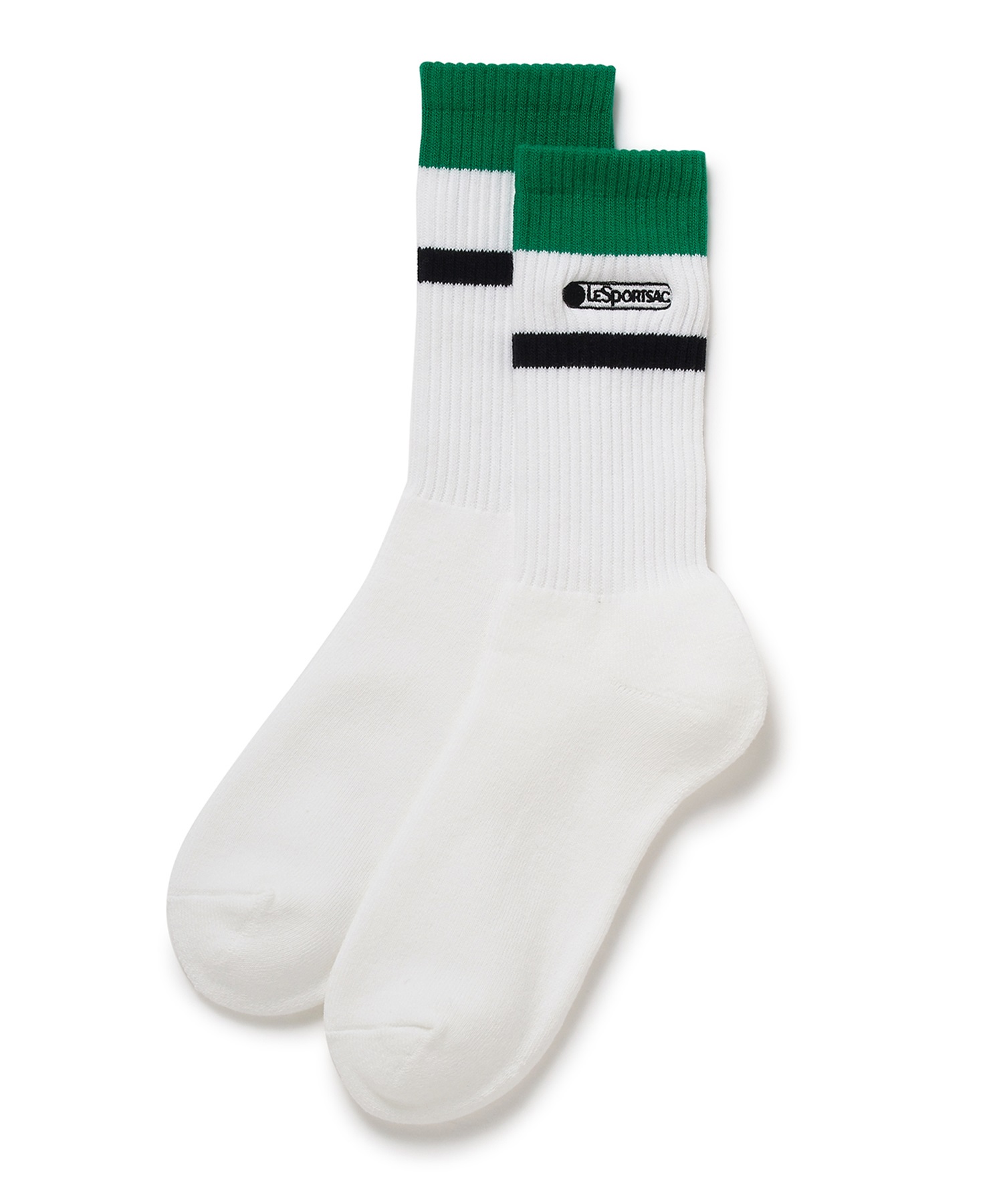 LeSportsac ソックス(グリーン-F)