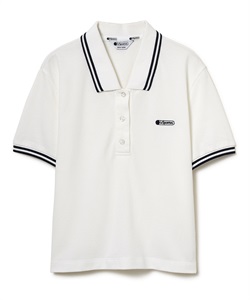 LeSportsac ショート丈ポロシャツ(ホワイト-S)