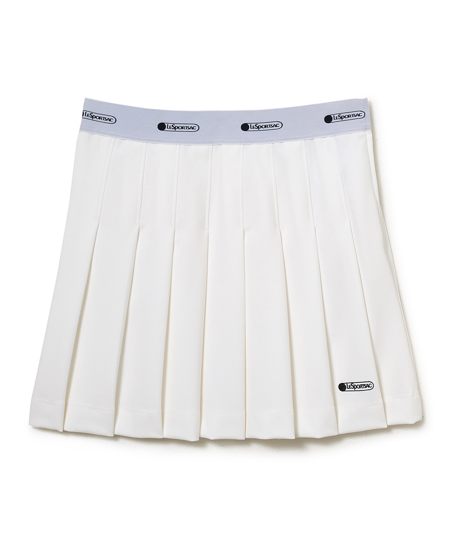 タックミニスカート(ホワイト-F)