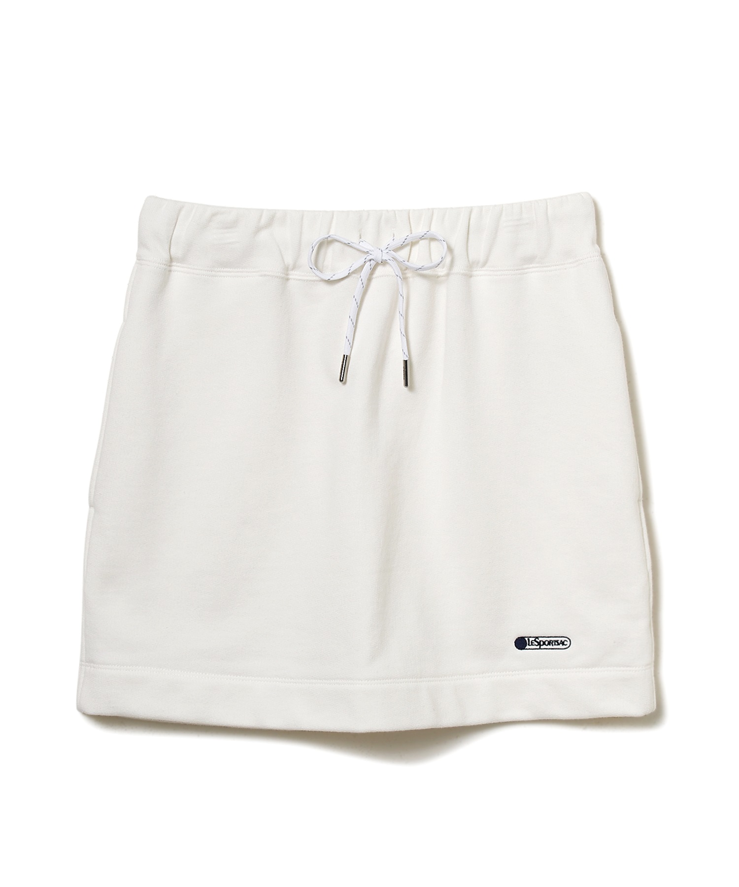 スウェットミニスカート(ホワイト-F)