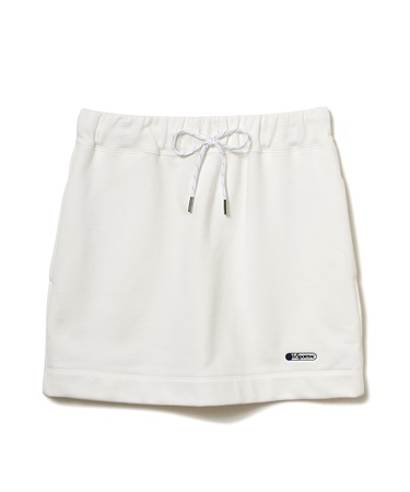 スウェットミニスカート(ホワイト-F)