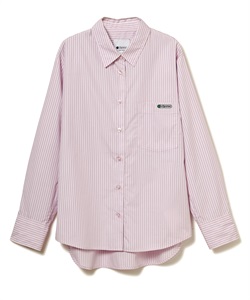 LeSportsac ストライプシャツ(ピンク-S)