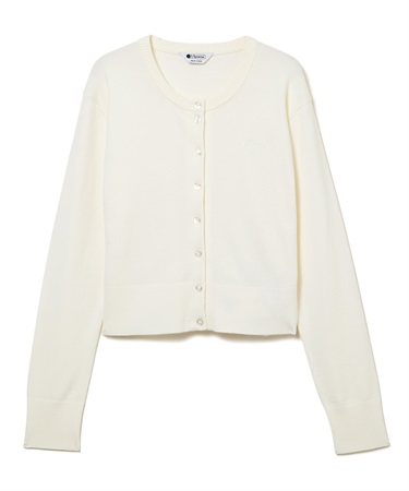 ニットカーディガン(ホワイト-F)