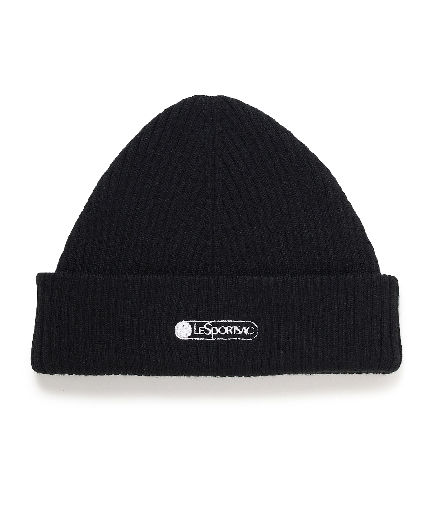 LeSportsac ニットキャップ(ブラック-F)