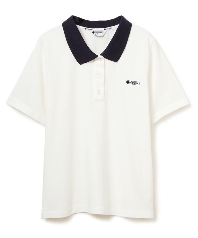 LeSportsac バイカラーポロシャツ