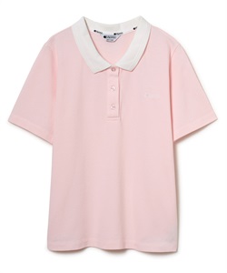 LeSportsac バイカラーポロシャツ(ピンク-S)