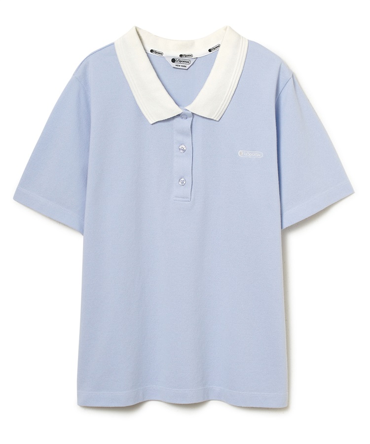 LeSportsac バイカラーポロシャツ