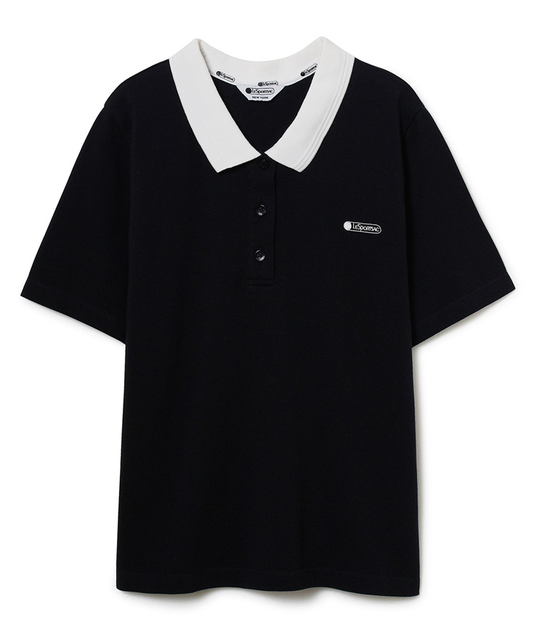 LeSportsac バイカラーポロシャツ