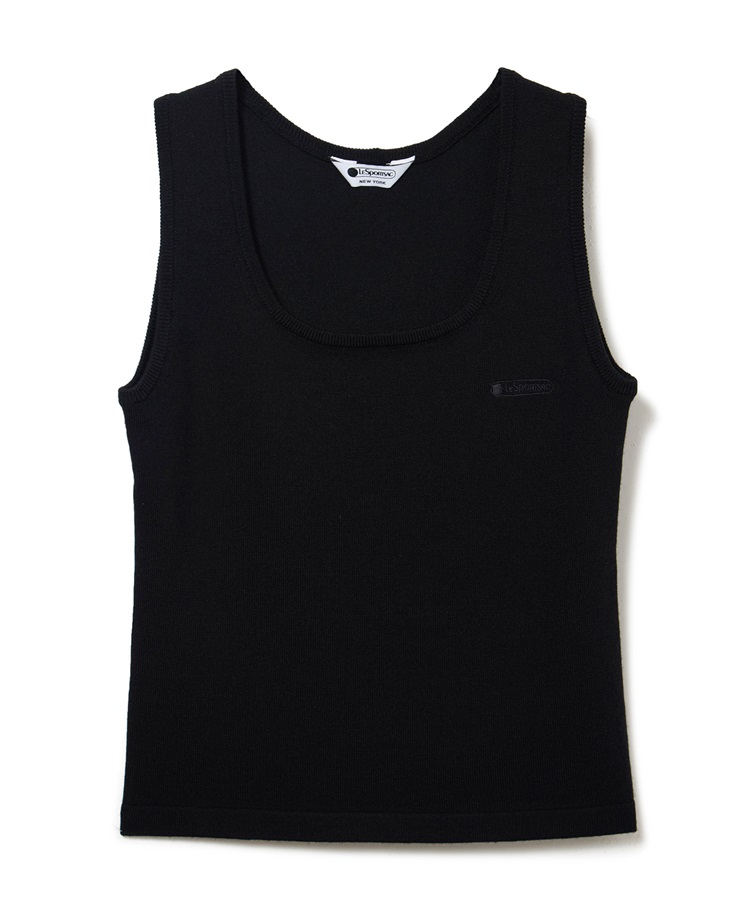 ニットタンクトップ