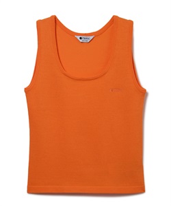 ニットタンクトップ(オレンジ-F)