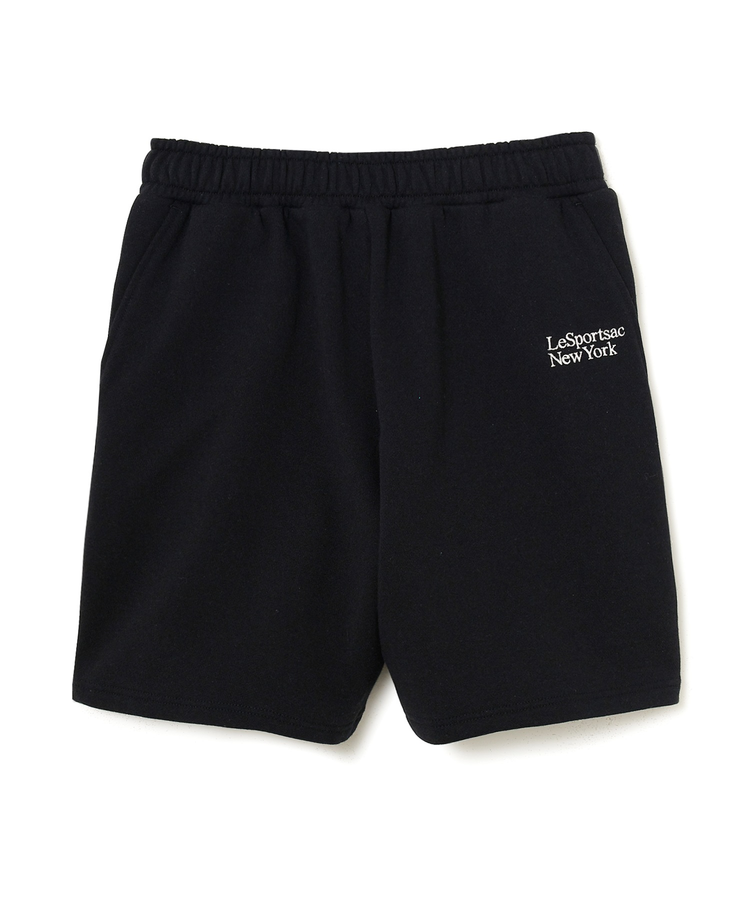 NYCスウェットショートパンツ(ブラック-S)