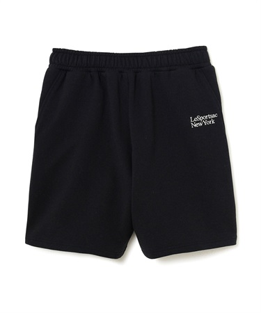 NYCスウェットショートパンツ(ブラック-S)