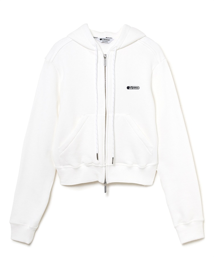 スウェットジップフーディー