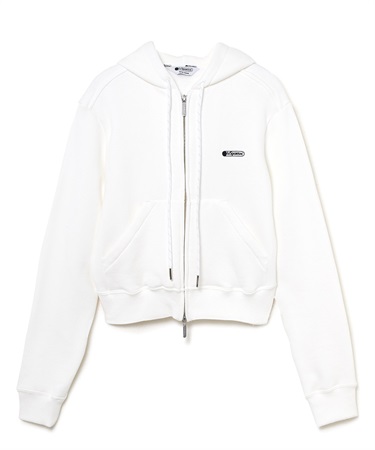 スウェットジップフーディー