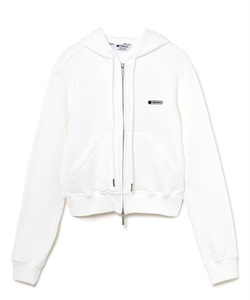 スウェットジップフーディー